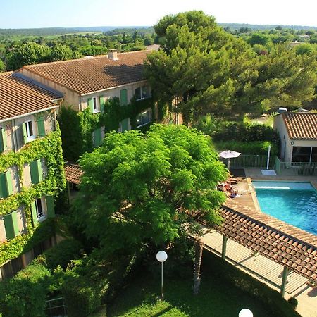 Logis Hotel Restaurant Uzes Pont Du Gard Eksteriør bilde